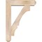 Ekena Millwork Balboa Craftsman Smooth Bracket w/ Offset Brace, Douglas Fir, 7 1/2"W x 32"D x 44"H BKT0806X32X44BOA04SDF - alternate 3